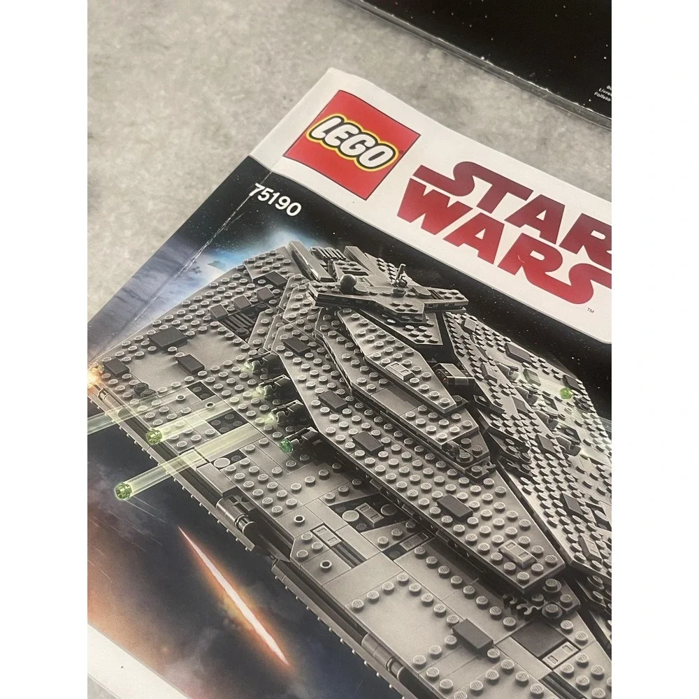 LEGO Star Wars Instruction Manual Lot Of 5 75190 75337 75362 75387 31200